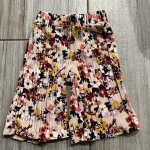 Janie And Jack Pleated Floral Pants